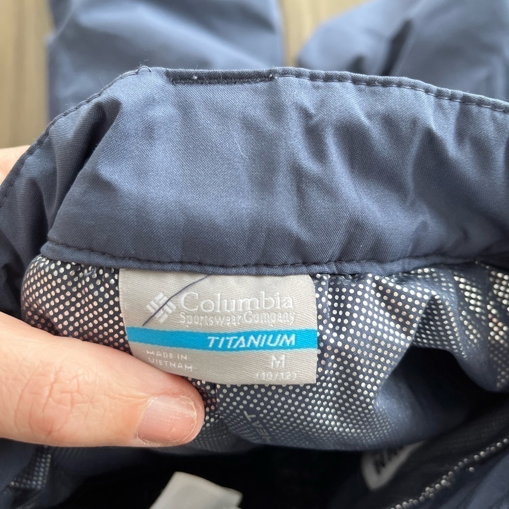 Columbia Kids Titanium Omni-heat snow pants Out Grown internal grow system 10/12 - Picture 7 of 16
